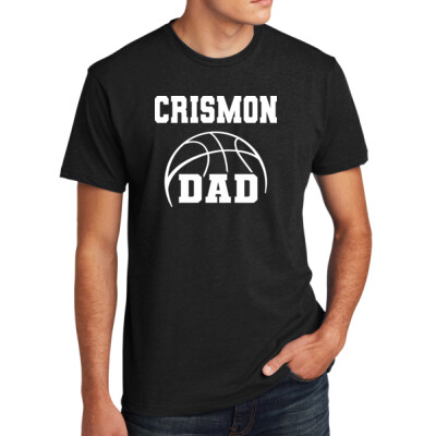 Unisex Crismon Basketball Dad T-shirt Thumbnail