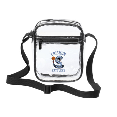 Crismon Rattlers Basketball Clear Crossbody Bag Thumbnail